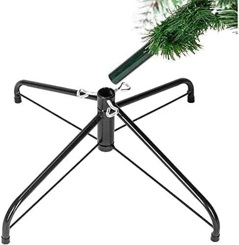 10FT/3M Artificial Christmas Tree Xmas Realistic Green Natural Branches with Solid Metal Legs thumbnail 5