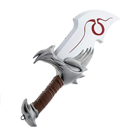 God of War Swords Kratos Blades of Chaos High Density Foam 1:1 Scale Props Silver thumbnail 3