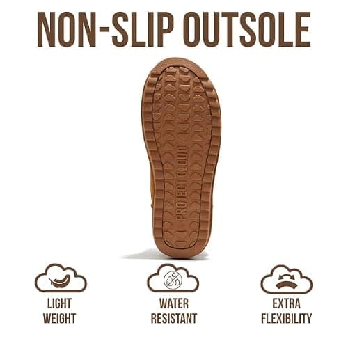 Project Cloud 100% Genuine Leather Ankle Boots for Women - Water Resistant with Memory Foam Insole Winter Boots for Women - Trending Shoes & Comfortable Women's Ankle Boots (Hippy) thumbnail 5