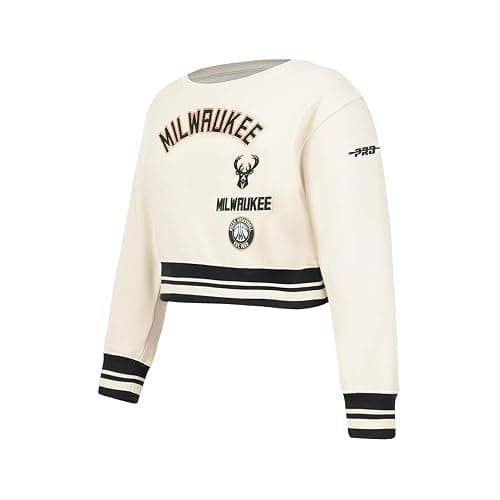 Pro Standard Big Girls NBA Retro Classics Fleece Crewneck Sweatshirt thumbnail 3