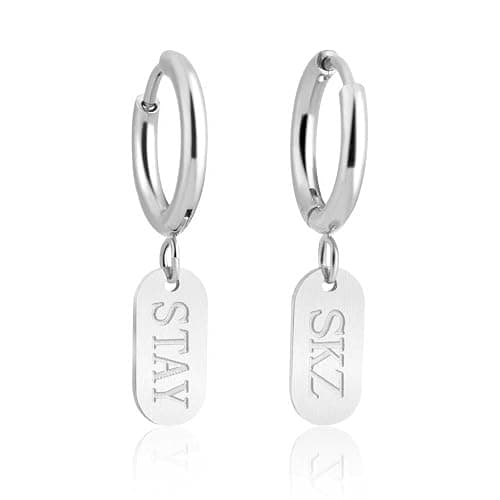 Stray Earrings Skz's Earrings 316L Stainless Steel Jewelry for Stay Fans Gifts Merch -1Pairs - Image 1