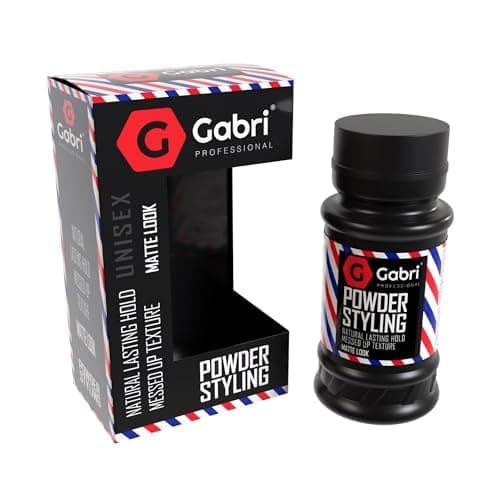 Gabri Hair Styling Powder Wax 21g | Volumizing Thickening Dust Powder | Flexible Hold | Matt Look | Maximum Control | Texturising Powder for Men & Woman | (Matte Look, 21 g (Pack of 1)) thumbnail 5