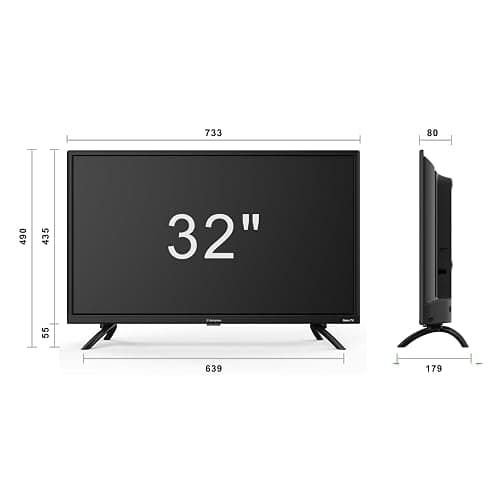 Westinghouse 32 Inch TV Smart Roku OS - LED HD, Freeview, Netflix, Apple TV+, BBC iPlayer, Dolby Audio, HDMI, USB- Ideal Small TVs for Bedroom, Lounge or Kitchen 【Energy Class E】 thumbnail 6