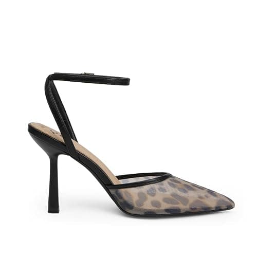 QIY Closed Toe Ankle Strap Heels Women Pumps Pointed Toe Heeled Sandals for Women Stiletto Wedding Dress Shoes thumbnail 5