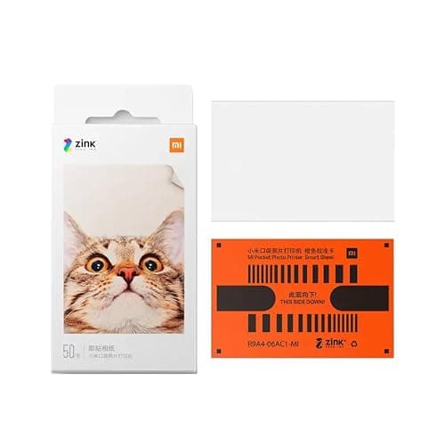 Lot de 50 feuilles de papier photo portable pour imprimante Xiaomi Mi thumbnail 5
