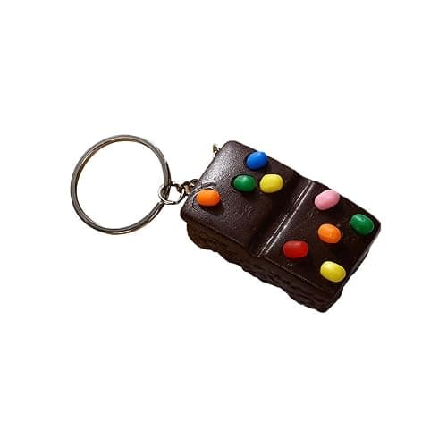 HSYHERE Men Women Creative Interesting Novelty Stylish Mini Simulated Food Fruit Shrimp Keychain Key-ring Pendant - Image 1