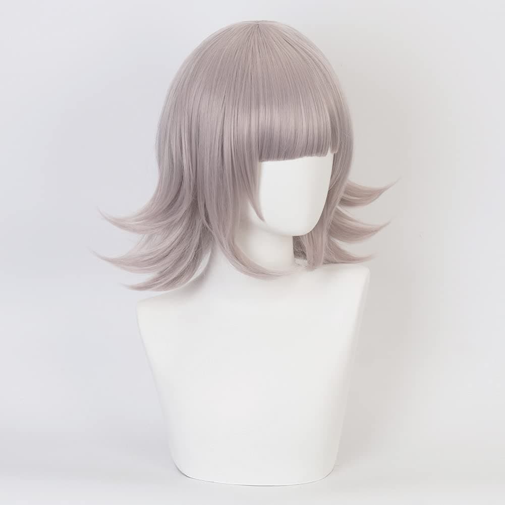 HIROAKIYA Chiaki Nanami Wig, Chiaki Nanami Cosplay Wig with Hair Clip Wig Cap for Danganronpa Cosplay thumbnail 3