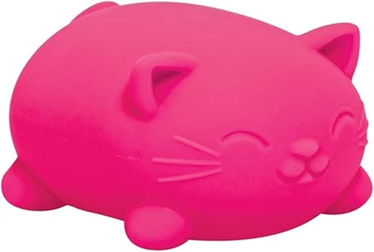 Schylling NeeDoh Cool Cats The Groovy Glob! Squishy, Squeezy, Stretchy Stress Balls Assorted Colors - 3 Pack thumbnail 5