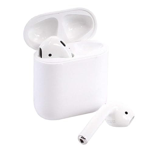 Apple MMEF2AM/A AirPods Wireless Bluetooth Headset for iPhones with iOS 10 or Later White - (Renewed) - Image 1