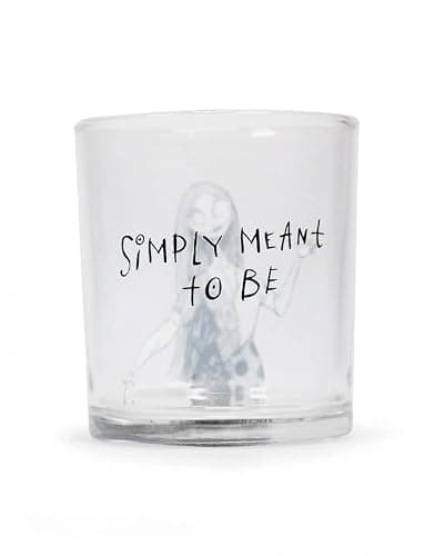 Half Moon Bay Nightmare Before Christmas Drinking Glasses | Glass Tumblers Featuring Jack Skellington & Sally | The Nightmare Before Christmas Gifts & Jack Skellington Gifts | Set of 2 thumbnail 5
