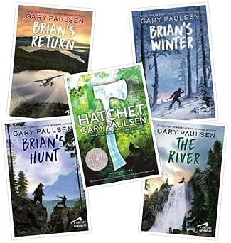 Complete Hatchet Books Set (Hatchet~The River~Brian's Winter~Brian's Return~Brian's Hunt) - Image 1
