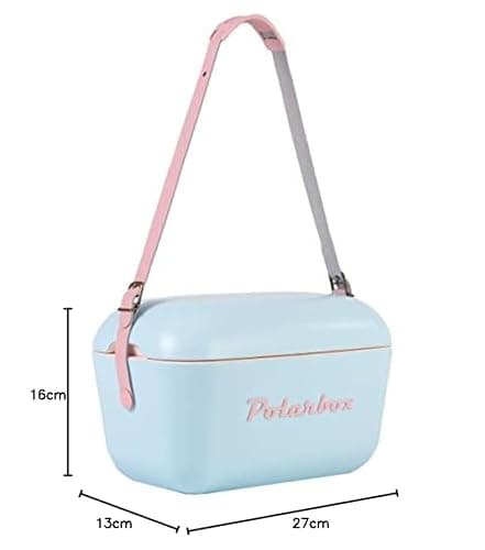 Polarbox Portable Cooler - Mini Cooler 20L, Beach Cooler, Small Portable Cooler, Vintage Cooler, Adjustable Handle, Polarbox Cooler, Portable Mini Cooler thumbnail 10