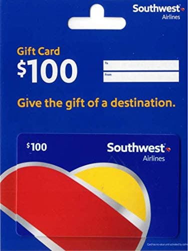 Southwest Airlines Gift Card $100 - Image 1