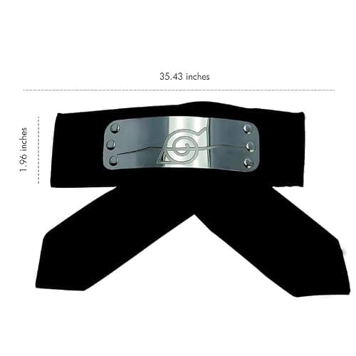 ABYSTYLE Naruto Shippuden Itachi Akatsuki Headband One Size Cosplay Anime Manga Accessories Merch Gift thumbnail 3