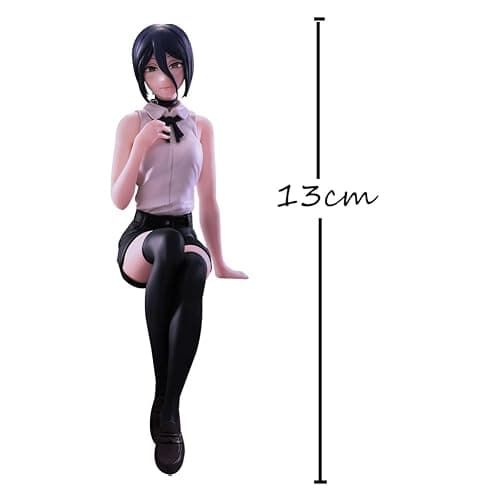 LUNK Reze Figure Sitting Bomb Action Figure Anime Statue | Anime Girl Model, Desktop Decoration, Scale Figurine,Movie Reze Character thumbnail 3