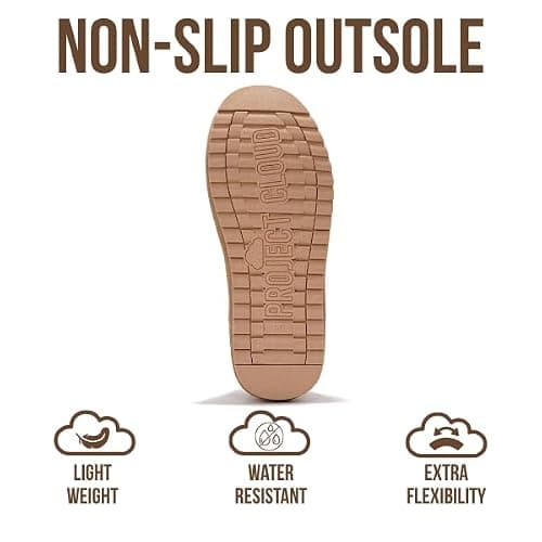 Project Cloud 100% Genuine Leather Ankle Boots for Women - Water Resistant with Memory Foam Insole Winter Boots for Women - Trending Shoes & Comfortable Women's Ankle Boots (Hippy) thumbnail 5