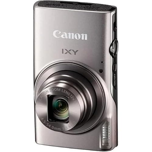 Canon PowerShot IXY 650 (ELPH 360) HS Compact Digital Camera 12x Optical Zoom IXY650 (Silver) Bundle + 64GB Memory Card + Camara Bag + Card Reader + Vlogging Tripod + Cleaning Kit and More (Renewed) thumbnail 3