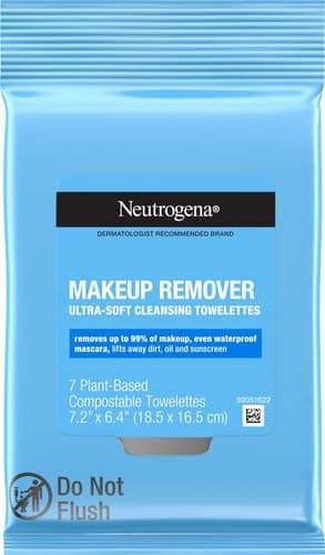 Neutrogena Make-Up Remover Cleansing Towelettes, 7 Count, Packaging May Vary thumbnail 2