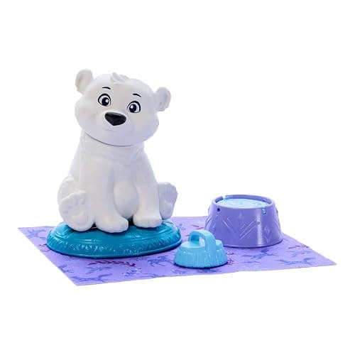 Mattel Disney Frozen Elsa Fashion Doll & Bear Cub Figure with 4 Accessories Including Animal Bed & Blanket, Inspired by Animals of Arendelle thumbnail 3