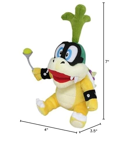 Little Buddy Super Mario Series Iggy Koopa 8" Plush thumbnail 2