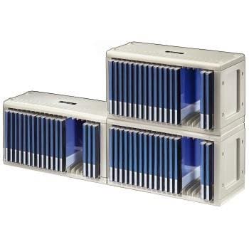 Hama CD Rack for 20 CDs | CD Storage for Hanging or Standing, Space-Saving, Small CD Stand, for the Office or Any Room | Grey thumbnail 2