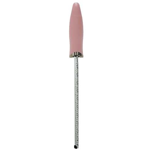 Microplane Zester Grater in Dusty Rose for Citrus Fruits, Hard Cheese, Ginger, Chocolate and Nutmeg with Fine Stainless Steel Blade - Made in USA thumbnail 4