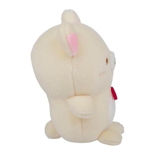 San-X Original Rilakkuma Honyagurumi Series Sitting Mochi Plush - 4" Korilakkuma thumbnail 6