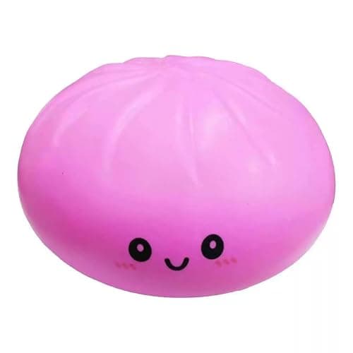 Glitter Dumpling Squishy Box Bulk,4Inch Surprise Dumpling Squishy Stress Ball,Squishy Bun,Random 14 Colors Mystery Gift Box for Adult Classroom Prizes Party Favor (Pink M 15cm/5.9 Inch) thumbnail 4