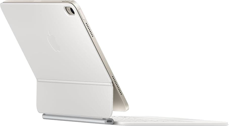 Apple iPad Magic Keyboard Case for iPad Air 11-inch (QWERTY English) White (Renewed) thumbnail 5
