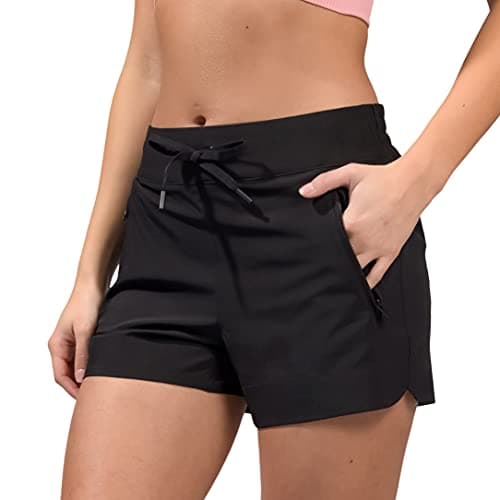 90 Degree By Reflex Stretch Woven Lightweight Walking Shorts with Side Pockets - Image 1