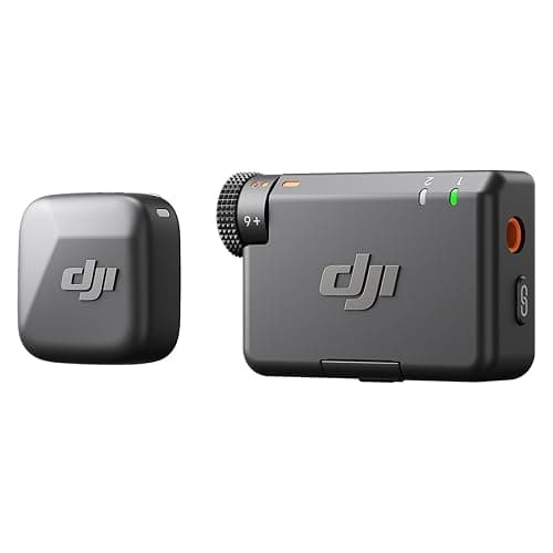 DJI Mic Mini (1 TX + 1 RX), Wireless Lavalier Microphone for iPhone/Camera/Android, Ultralight, Detail-Rich Audio, Noise Cancelling, Automatic Limiting, Vlog, Streaming, 400m Transmission - Image 1