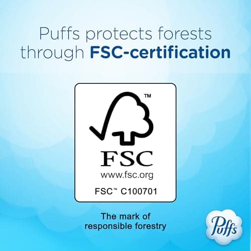Puffs Facial Tissue Ultra Soft Non-Lotion, 10 Cube Boxes, 56 Facial Tissues per Box, Allergies and Colds (Packaging May Vary) thumbnail 8