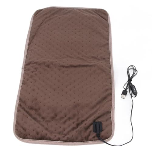 11.8x23.6in Heating Pad 3 Levels USB Electric Heat Pad, Portable 5V Electric Heat Pad with Skin Friendly Fiber, Ideal Gifts for Home thumbnail 2