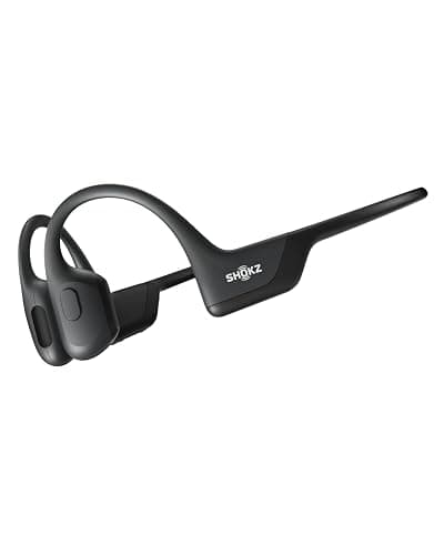 SHOKZ OpenRun Pro-Bone Conduction Headphones, Open-Ear Bluetooth Wireless Sport Headphones for Running and Workout, Sweat Resistant, Long Battery Life, Premium Deep Bass, Mic，with Hair Band, Black - Image 1