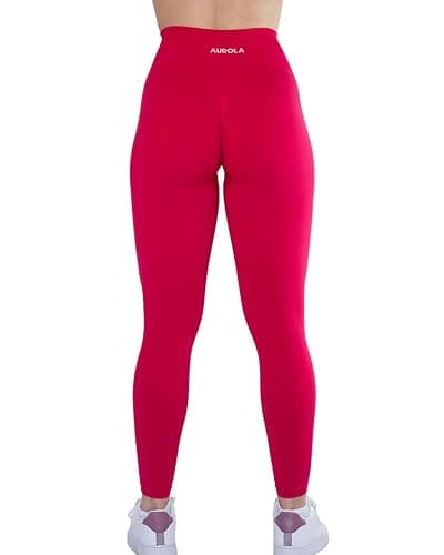 AUROLA Workout Leggings for Women Seamless Scrunch Tights Tummy Control Gym Fitness Girl Sport Active Yoga Pants thumbnail 5