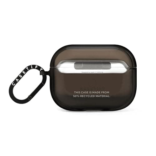 CASETiFY Impact Airpods Pro (3rd) Case with Ring - Daisies by Laura Jane Illustrations - Black thumbnail 2
