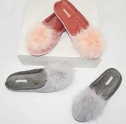 BCTEX COLL Women's Fuzzy Velvet Memory Foam Indoor House Slipper | Cozy Fluffy Bedroom Slipper, Non-slip Sole, Lightweight thumbnail 3