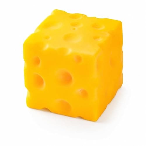 Cheese Squishy Toys - Soft Cheese-Shaped Squeeze Toys for Stress Relief, Cute Slow Rising Squishies, Sensory Fidget Desk Toys for Office, Party Favors - Image 1