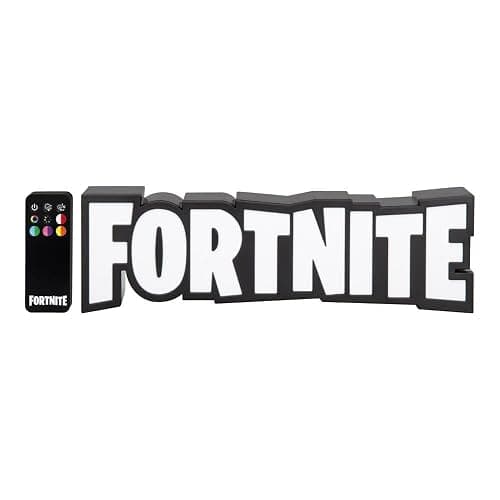 Fortnite RGB Colour-Changing Logo Light, Officially Licensed Gaming Lamp with Remote Control, Display on Wall or Desk, USB Powered Home Décor for Gamers | Paladone thumbnail 4