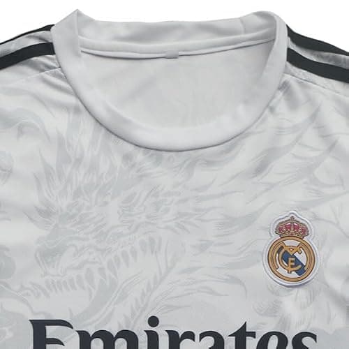 Pitch and Trek Ronaldo Madrid #7 Special Dragon Limited Edition Kids Soccer Jersey Shirts Football Futbol Socks Gift Set Youth Sizes thumbnail 4