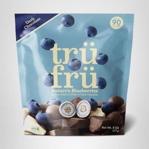 Tru Fru, Frozen, Blueberries In White And Dark Chocolate, 8 Ounce thumbnail 7