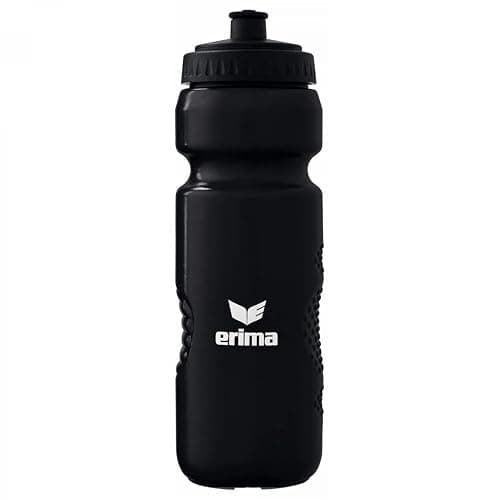 Erima Unisex – Erwachsene Zubehör Team Trinkflasche (7242201), schwarz, 1 - Image 1