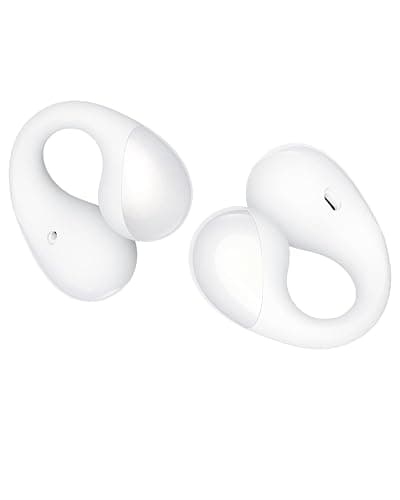 SoundPEATS PearlClip Pro - Open Ear Clip-on Earbuds - White | Bluetooth 6.0 LDAC Hi-Res Spatial Sound Comfortable for Sports Workout,12mm Drivers,24H Playtime Fast Charge, IPX5 - Image 1