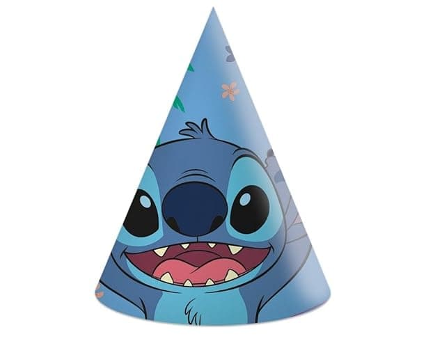 PROCOS Stitch FSC Paper Party Hats (6pk) - Image 1