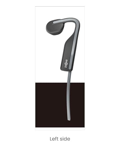 SHOKZ OpenMove - Open-Ear Bluetooth Sport Headphones, Bone Conduction Wireless Earphones, Sweatproof for Running and Workouts, with Sticker Pack, Grey thumbnail 14
