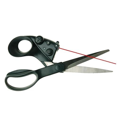 Laser Scissors - Laser Guided Fabric Scissors Cuts Straight Fast thumbnail 6