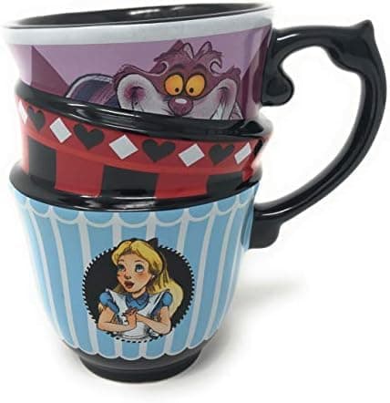 Ferro Stars Alice, Tasse pour Thé et Café en Céramique avec Lapin, Tasse Double Teacup, 1 Pièce, 12cm - Image 1
