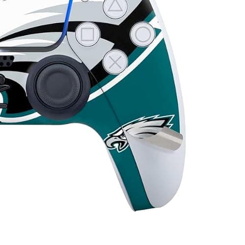 Skinit Decal Gaming Skin Compatible with PS5 Bundle - Officially Licensed NFL Philadelphia Eagles Large Logo Design thumbnail 4