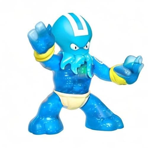 Heroes of Goo Jit Zu - Single Stretchy Octopus Action Figure, Hydro thumbnail 5