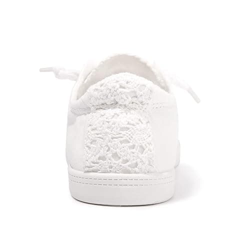 Women's Slip On Canvas Sneaker Low Top Casual Walking Shoes Classic Comfort Flat Fashion Sneakers thumbnail 5